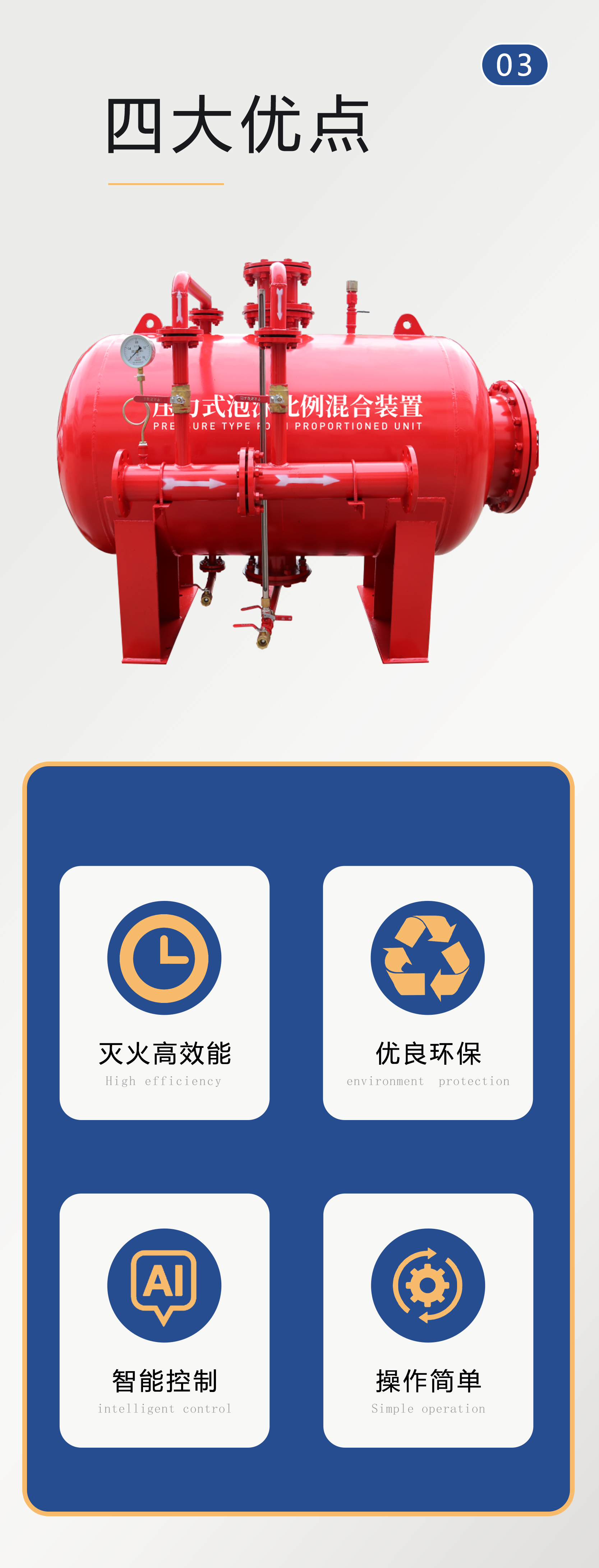 船用压力式泡沫比例混合装置，船舶灭火设备，自动灭火装置